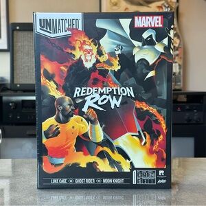 Marvel Unmatched Redemption Row Board Game Brand New Sealed